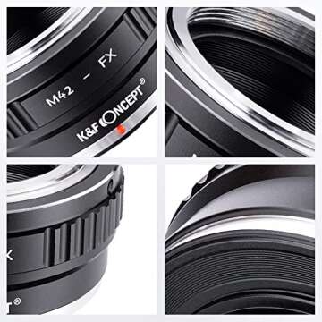 K&F Concept M42 Lens Adapter for Fujifilm X Cameras