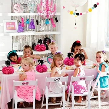 Palksky Lovely Pink Table Centerpieces for Birthday Parties