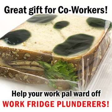 Witty Yeti Fake Mold Sandwich Bags 40 Pack for Office Pranks