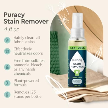 Puracy Stain Remover Spray - Effective & Natural Stain Cleaner