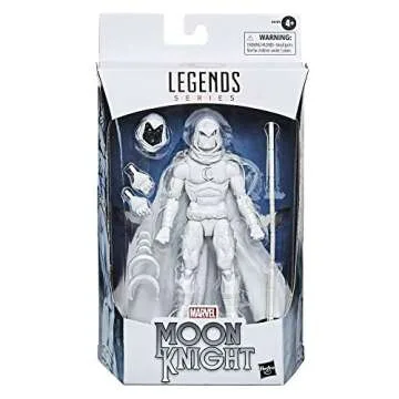 Marvel Hasbro Legends Series 6-inch Collectible Moon Knight Action Figure Toy, Ages 4 and Up