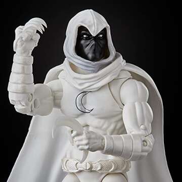 Marvel Hasbro Legends Series 6-inch Collectible Moon Knight Action Figure Toy, Ages 4 and Up