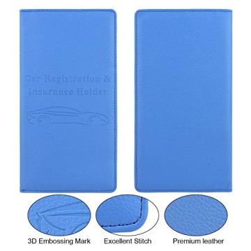 Cacturism Car Registration and Insurance Holder - Stylish Organizer