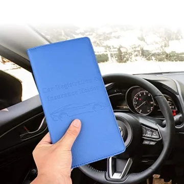 Cacturism Car Registration and Insurance Holder - Stylish Organizer