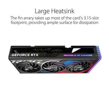 ASUS ROG Strix NVIDIA GeForce RTX™ 4070 Ti OC Edition Gaming Graphics Card (PCIe 4.0, 12GB GDDR6X, HDMI 2.1a, DisplayPort 1.4a)