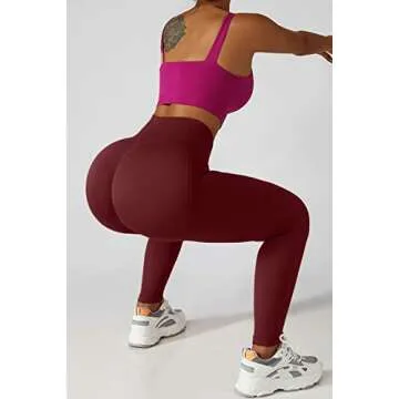QINSEN High Waisted Seamless Leggings for Women