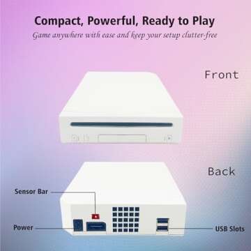 Digital Dynasty Nintendo Wii Console White Premium - Console Only Renewed