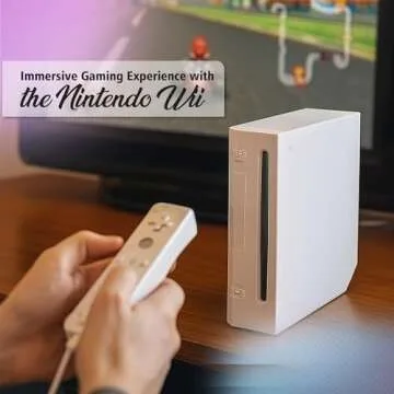 Renewed Nintendo Wii Console with Finger Sleeves Included
