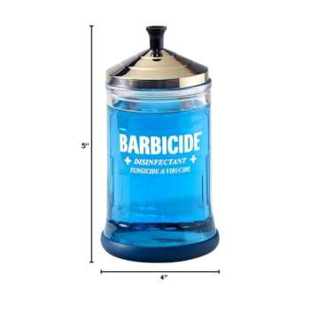 Barbicide Disinfectant Jar, Midsize, Original Version, 21 oz