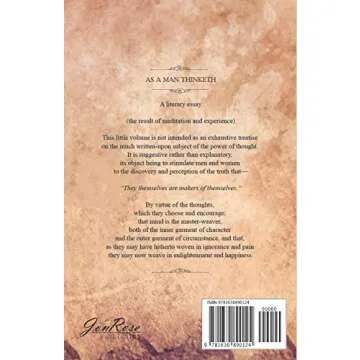 As A Man Thinketh: A Transformative Guide to Self-Development and Thought Power