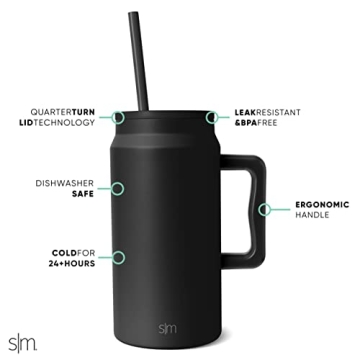 Simple Modern 50 oz Tumbler | Insulated, Stylish & Durable