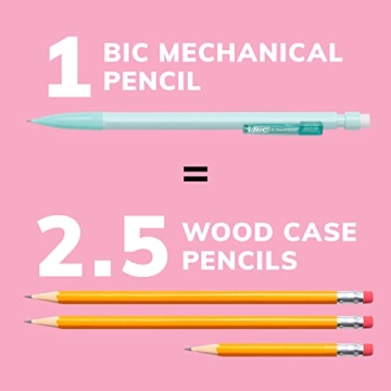 BIC Xtra Smooth 24 Mechanical Pencils Set with Erasers