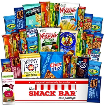 Healthy snack Care Package (30 count) A Gift crave Box with a Variety of Healthy Snack Choices - Gre...