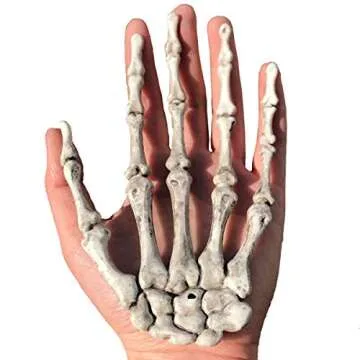 Realistic Skeleton Hands Halloween Props for Parties