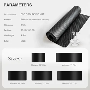 Grounding Mat King Size for Better Sleep and Comfort