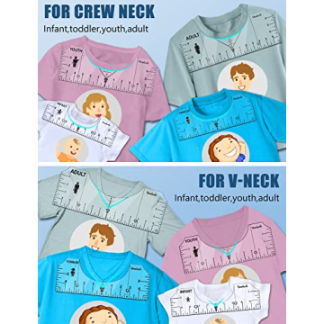 Vowlove Perfect T-Shirt Ruler for Accurate Vinyl Alignment