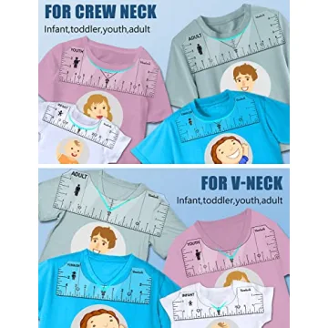 Vowlove Perfect T-Shirt Ruler for Accurate Vinyl Alignment