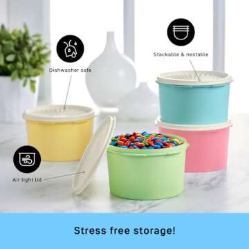 Tupperware Heritage Collection Canister Set - 8 Piece