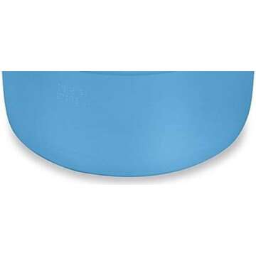 55 Gallon Blue Water Barrel | Solid Mold |2 Inch Bung Holes, Good for Long Term Drinking Water Use | BPA Free