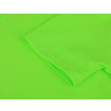 Boys Rash Guard Shirts Short Sleeves Rashguard UPF 50+ Sun Protection Quick Dry Swim Tee, Lime Green 2T