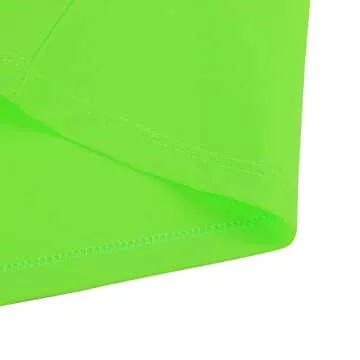 Boys Rash Guard Shirts Short Sleeves Rashguard UPF 50+ Sun Protection Quick Dry Swim Tee, Lime Green 2T