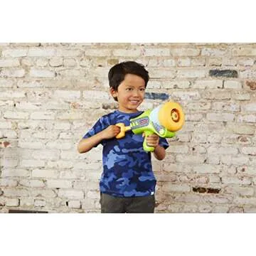Little Tikes Mighty Blasters - Boom Blaster Toy Blaster with 3 Soft Power Pods for Boys and Kids