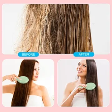 Mini Travel Hair Brush Set for Easy Detangling