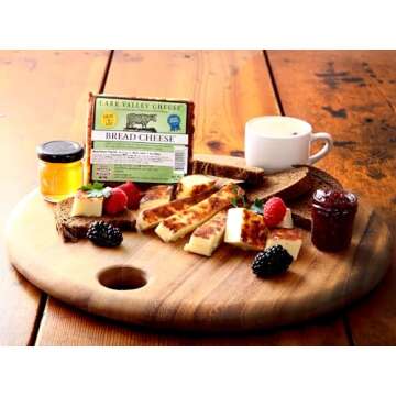 Carr Valley Bread Cheese® 3-Pack | Original Flavor | Authentic Wisconsin Heat & Eat Grilling Cheese