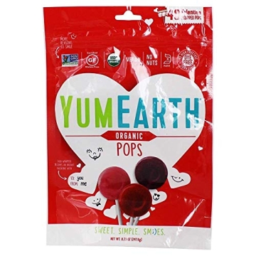 YumEarth Valentine's Lollipops - 18 Allergy-Friendly Treats