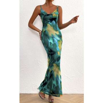 PRETTYGARDEN Floral Maxi Dress for Women - Wedding Guest Essential