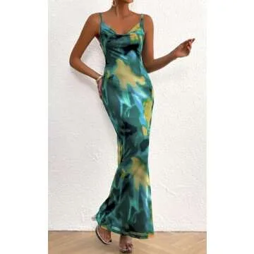PRETTYGARDEN Floral Maxi Dress for Women - Wedding Guest Essential
