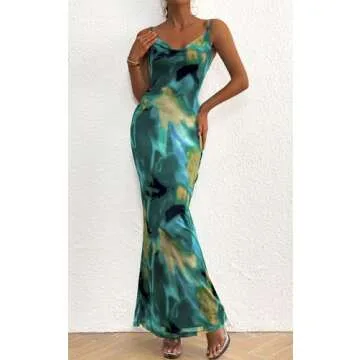 PRETTYGARDEN Floral Maxi Dress for Women - Wedding Guest Essential