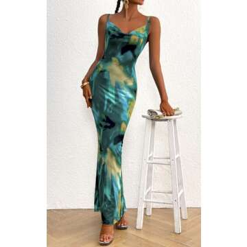 PRETTYGARDEN Floral Maxi Dress for Women - Wedding Guest Essential