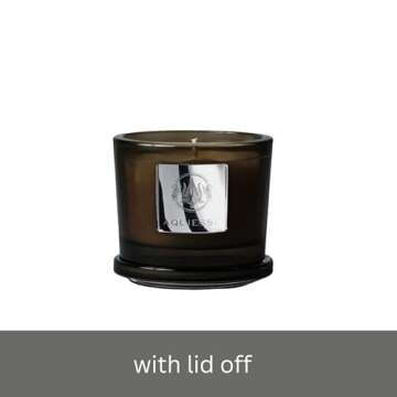 Aquiesse Sandalwood Vanille Medium Scented Candle, 5oz