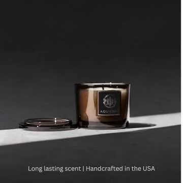 Aquiesse Sandalwood Vanille Medium Scented Candle, 5oz