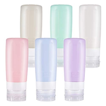 sincewo Travel Bottles Leakproof 3oz Travel Size Containers
