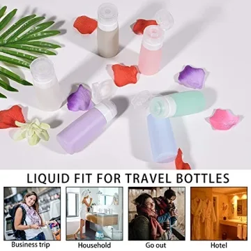 sincewo Travel Bottles Leakproof 3oz Travel Size Containers