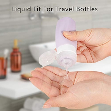sincewo Travel Bottles Leakproof 3oz Travel Size Containers