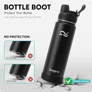 Swigina 2-in-1 Insulated Water Bottle - 36hrs Cold & 18hrs Hot