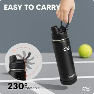 Swigina 2-in-1 Insulated Water Bottle - 36hrs Cold & 18hrs Hot