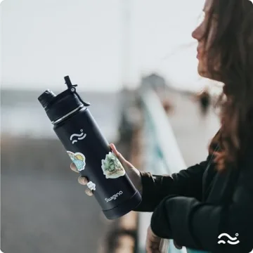 Swigina 2-in-1 Insulated Water Bottle - 36hrs Cold & 18hrs Hot