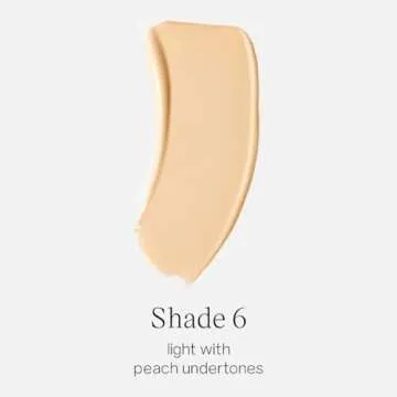 Saie Glowy Super Skin Tint Liquid Foundation - Hydrating Serum Foundation with Lightweight, Medium C...
