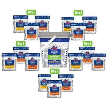 Mountain House 14-Day Emergency Food Supply | Freeze Dried Survival & Emergency Food | 84 Servings & Expedition Bucket | Freeze Dried Backpacking & Camping Food | 30 Servings