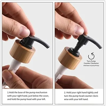 Elegant MOMEEMO Glass Soap Dispenser Set for Kitchen Decor