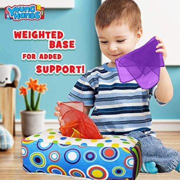Sensory Pull Along Baby Tissue Box Montessori Toy for All