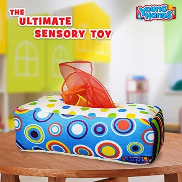 Sensory Pull Along Baby Tissue Box Montessori Toy for All