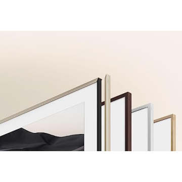 Customizable White Bezel for Samsung Frame TV