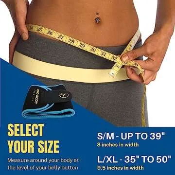 ProBody Sweat Waist Trainer for Intense Workouts