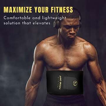 ProBody Sweat Waist Trainer for Intense Workouts