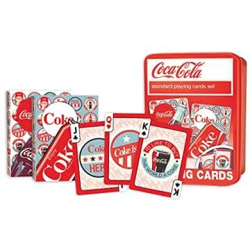 Coca-Cola 2 Pack Playing Cards Set for Game Lovers